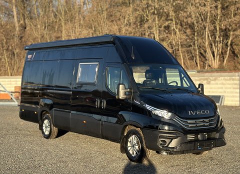 IVECO DAILY ČERNÉ FURGON OBYTNÉ FACELIFT L4H3